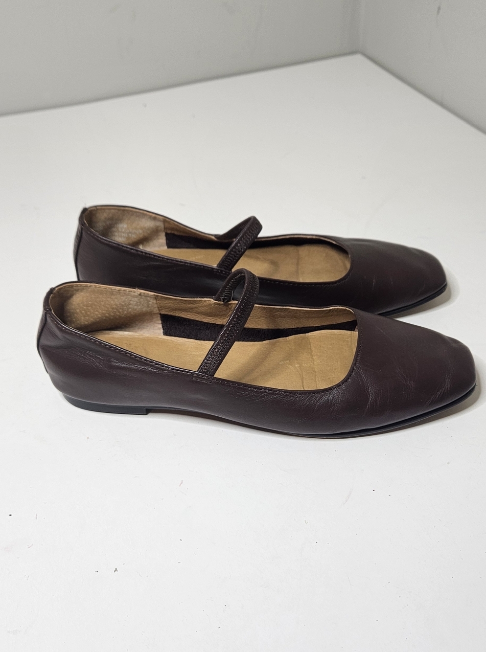 Madewell The Greta Ballet Flats Brown Mary Jane 5.5